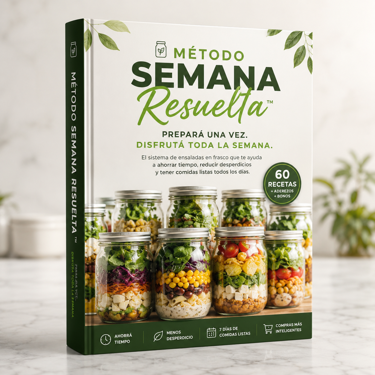 Ensaladas en Frasco - Método Semana Resuelta™